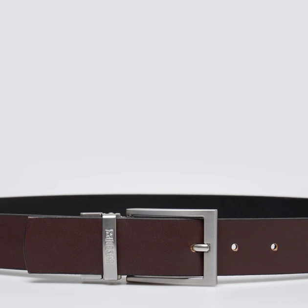 Ремінь чоловічий з натуральної шкіри Big Star Ariso 906 3XL Чорний (5900714935214) - зображення 6