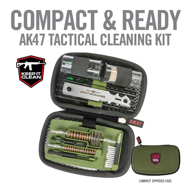 Набор для чистки оружия Real Avid Gun Boss АК47 Gun Cleaning Kit 7.62 мм (0.30) АК47, АКМ, Сайга - Фото 3 Набор для чистки оружия Real Avid Gun Boss АК47 Gun Cleaning Kit 7.62 мм (0.30) АК47, АКМ, Сайга - изображение 3
