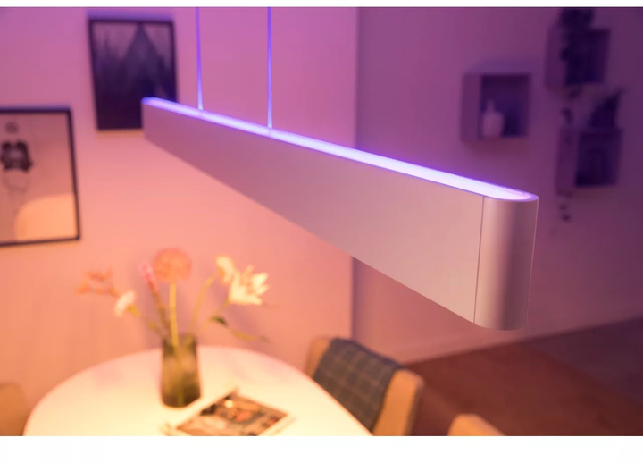 Lampa sufitowa Philips Hue White and Colour Ambiance Ensis Pendant Light (8719514343467) - obraz 3
