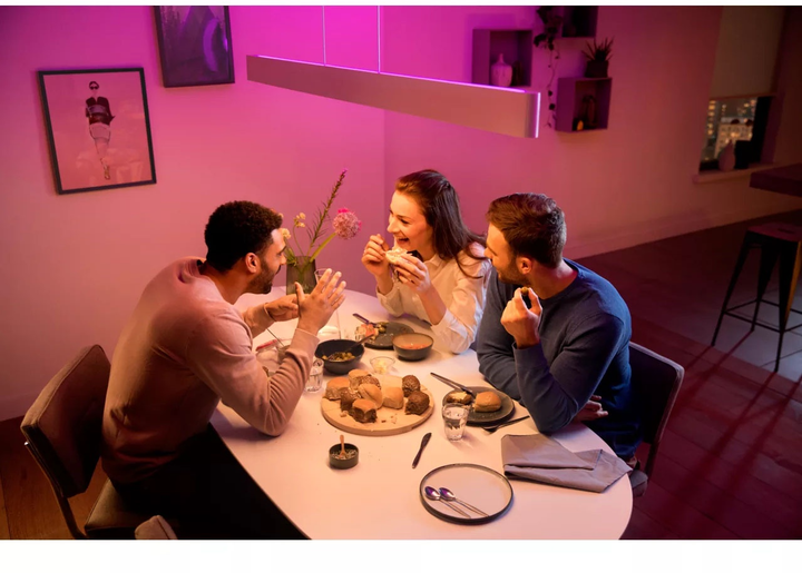 Lampa sufitowa Philips Hue White and Colour Ambiance Ensis Pendant Light (8719514343467) - obraz 4