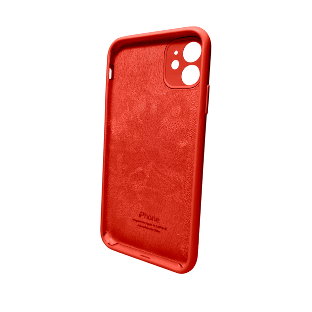 Чохол для смартфона Silicone Full Case AA Camera Protect for Apple iPhone 11 Pro кругл 11,Red (FullAAKPi11P-11) - изображение 2