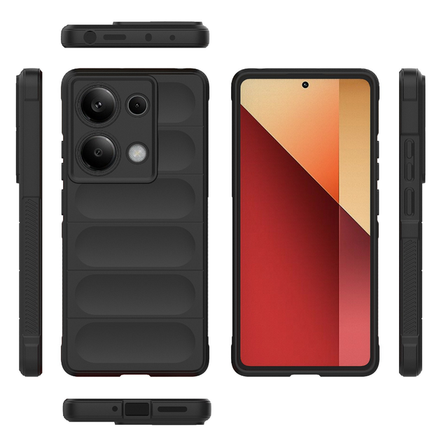 Чохол для смартфона Cosmic Magic Shield for Xiaomi Redmi Note 13 Pro 5G/POCO X6 5G Black (MagicShXiNo13P5GBlack) - изображение 2