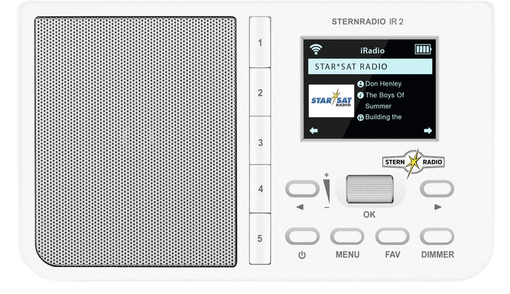 Радіо TechniSat Sternradio IR 2 White (0001/3967) - зображення 1