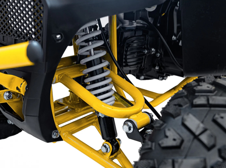 Квадроцикл бензиновий Ramiz Explorer 110CC Жовтий (5903864983722) - зображення 11