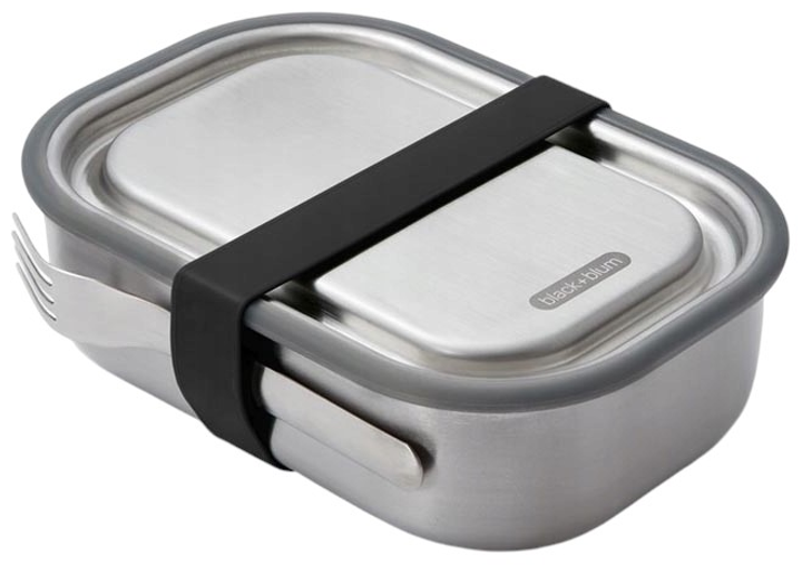 Lunchbox Black+Blum stalowy czarny 1 l (BAM-SS-L018) - obraz 3