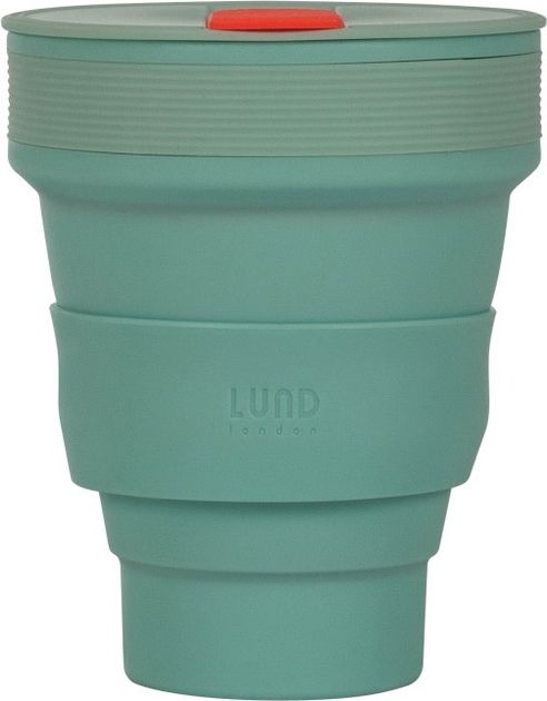 Kubek składany Lund London Collapsible miętowy 350 ml (5060893260870) - obraz 2