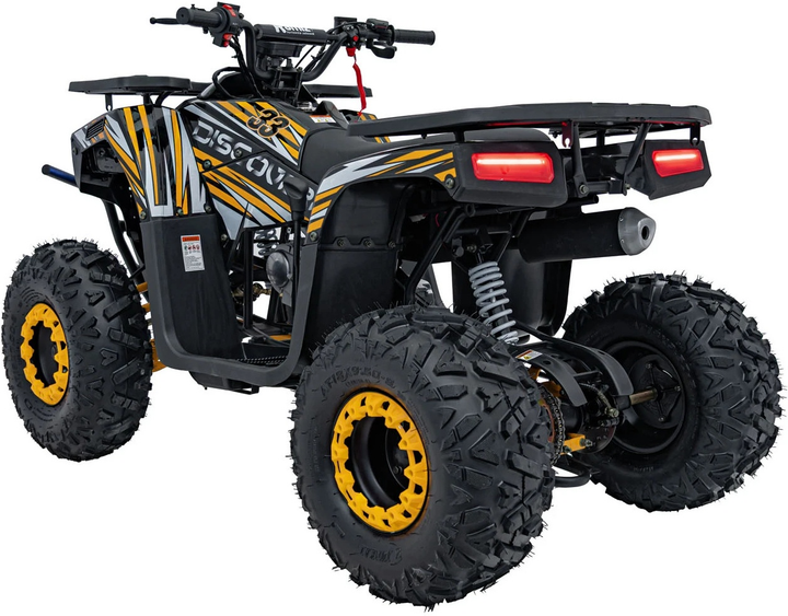 Квадроцикл бензиновий Ramiz Discoverer 125CC Помаранчевий (5903864983760) - зображення 4