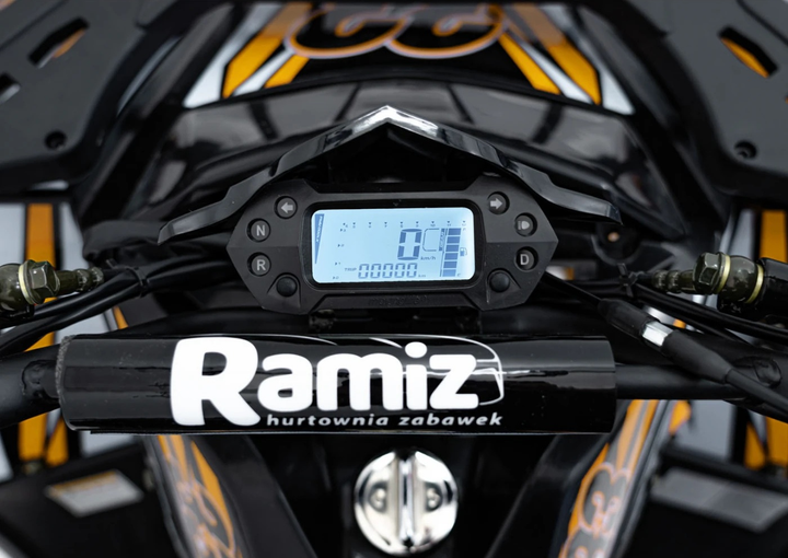 Квадроцикл бензиновий Ramiz Discoverer 125CC Помаранчевий (5903864983760) - зображення 11