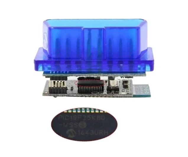 Сканер mini ELM327 OBD2 Bluetooth для діагностики авто синій - зображення 3