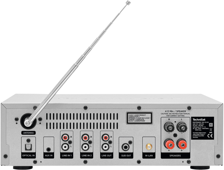 Mikrowieża TechniSat DigitRadio 760 Silver (0001/3978) - obraz 5