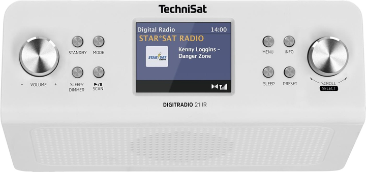 Радіо TechniSat DIGITRADIO 21 IR White (0001/3965) - зображення 2