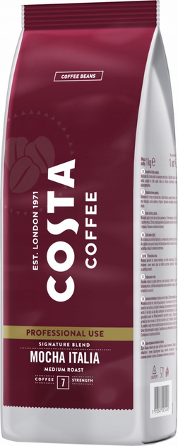 Кава в зернах Costa Coffee Mocha Italia Medium Roast 1 кг (5012547001490) - зображення 1