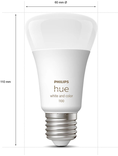 Zestaw startowy Philips 3 x inteligentne żarówki E27 (1100) (8719514291515) - obraz 3