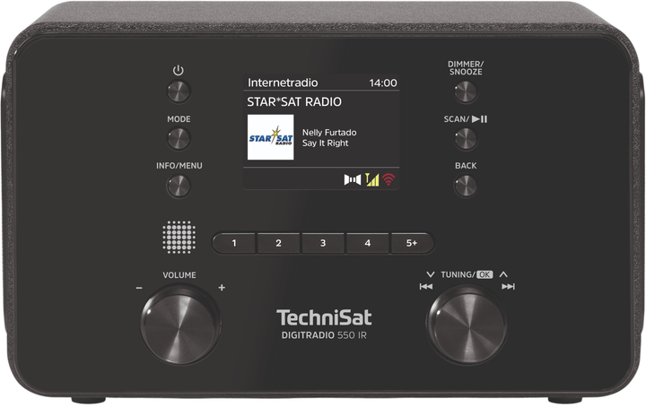Радіо TechniSat DIGITRADIO 550 IR Black (0000/3995) - зображення 1