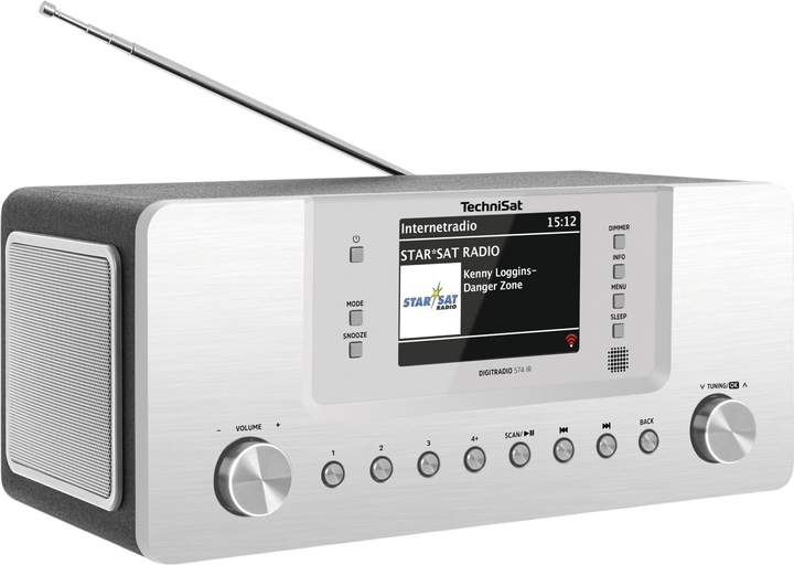 Радіо TechniSat DIGITRADIO 574 IR Silver (0001/2951) - зображення 4