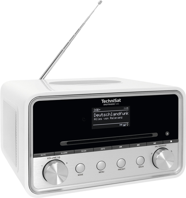 Радіо TechniSat DIGITRADIO 586 Silver-White (0001/3986) - зображення 4