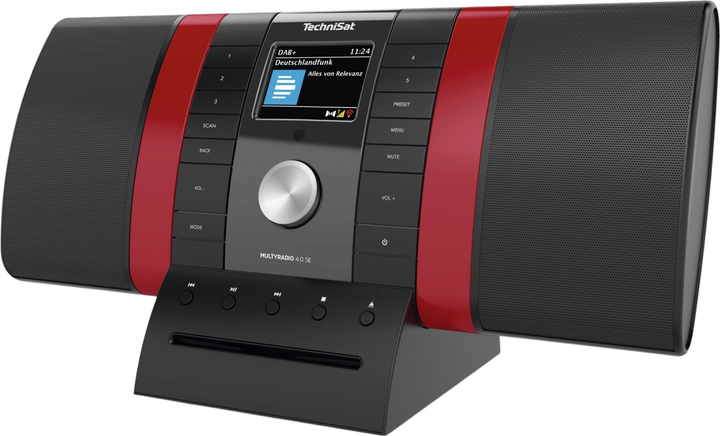 Radio TechniSat MULTYRADIO 4.0 SE Black-Red (0002/3983) - obraz 3