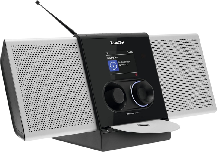 Радіо TechniSat MULTYRADIO 600 CD IR Black-White (0000/3991) - зображення 6