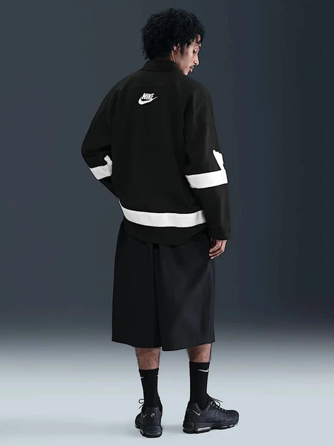 Свитшот оверсайз мужской Nike M Nk Club Hockey Jsy Neo Vrsty