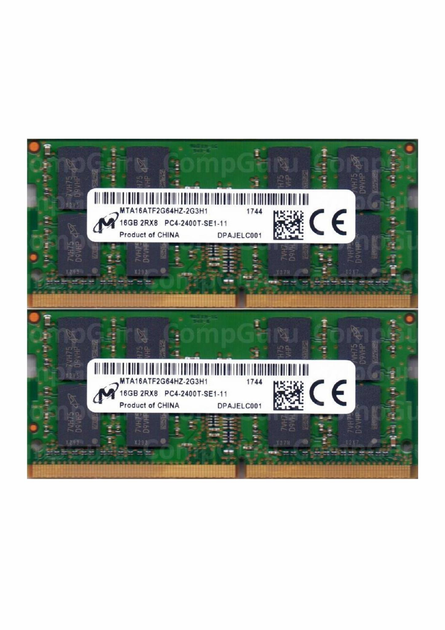 Micron DDR4 32GB(16GB× 2) メモリ 2400MHz Micron MTA18ASF2G72AZ-2G3 16GB DDR4 PC4-19200 2400MHz CL17