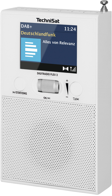 Odbiornik radiowy TechniSat DigiTradio Flex 2 White (0000/3972) - obraz 2