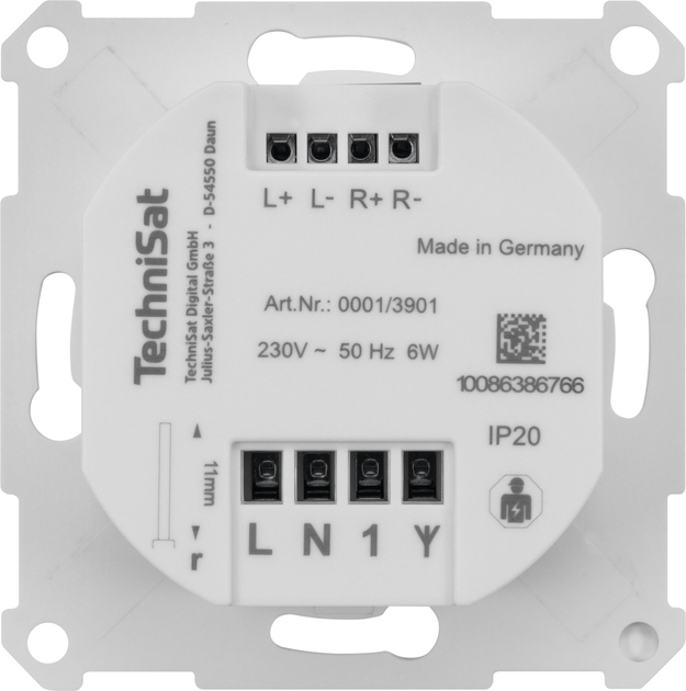Odbiornik radiowy TechniSat DigitRadio UP 55 White (0001/3901) - obraz 9