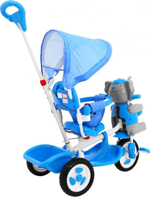 Триколісний велосипед для дітей SporTrike Слоненя Синій (5903864909586) - зображення 3