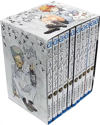 Комплект манги Jump Comics Promised Neverland Обещанный Неверленд на японском языке с 1 по 10 том M JC TPNSET - Фото 1 Комплект манги Jump Comics Promised Neverland Обещанный Неверленд на японском языке с 1 по 10 том M JC TPNSET - изображение 1