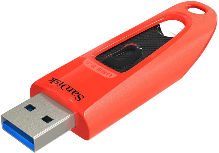 Флеш память USB SANDISK Ultra 64GB USB 3.0 Red (SDCZ48-064G-U46R) - изображение 2