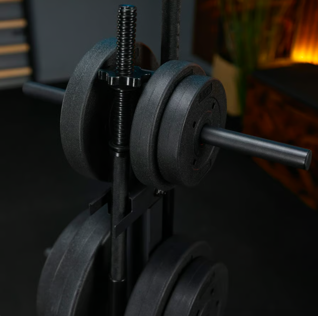Стойка для дисков и грифов Trex Sport TX-065WR с полками - изображение 7