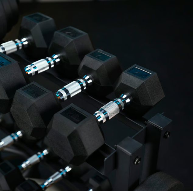 Стойка 3-уровневая для гантелей, грифов и гирь Trex Sport TX-075DR - изображение 8