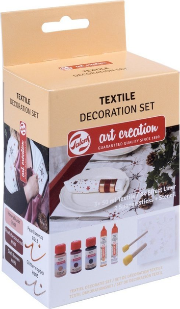 Zestaw farb Talens Art Creation Textile Set Pastel 8 szt (8712079466282) - obraz 2