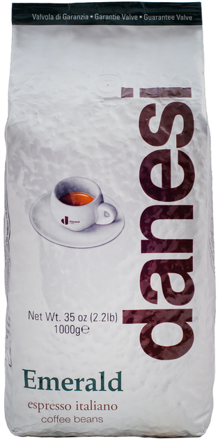Kawa ziarnista Danesi Caffe Emerald 1 kg (8000135626269) - obraz 1