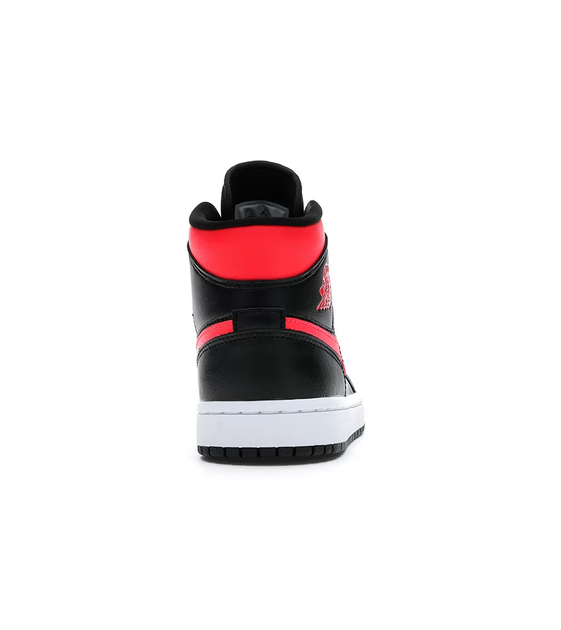Кроссовки Air Jordan 1 Mid Black Siren Red Black/Pink BQ6472-004 35.5 - изображение 5