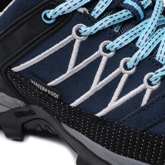 Кроссовки Cmp Rigel Low Wmn Trekking Shoes W Black/Blue 3Q13246-23Mg 39 - изображение 3