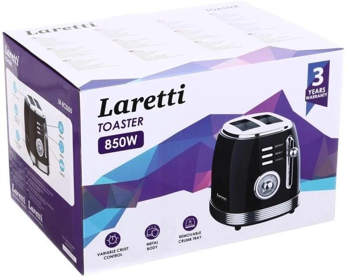 Тостер LARETTI LR-EC2355 - зображення 6