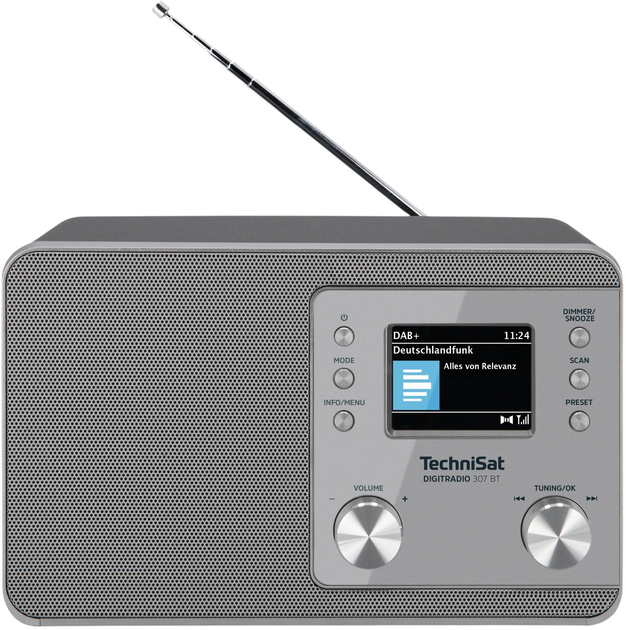 Odbiornik radiowy TechniSat 307 BT Silver (0001/3977) - obraz 2