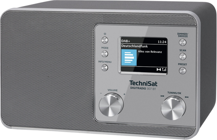 Odbiornik radiowy TechniSat 307 BT Silver (0001/3977) - obraz 3