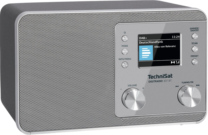 Odbiornik radiowy TechniSat 307 BT Silver (0001/3977) - obraz 4