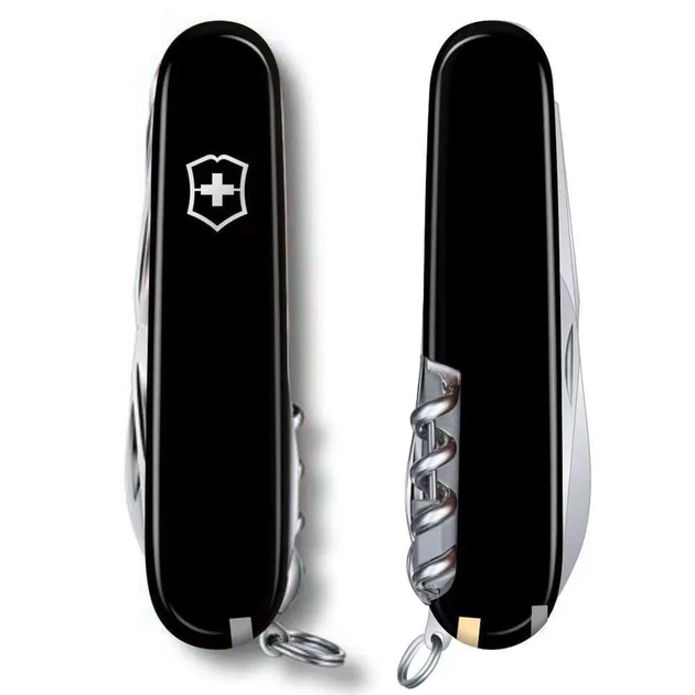 Складной нож Victorinox Huntsman 18 функций для туристов и активного отдыха компактный многофункциональный - изображение 2
