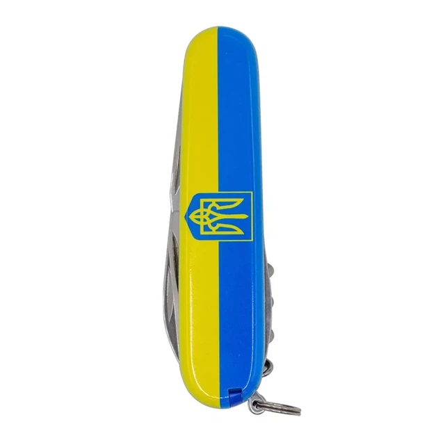 Складной нож Victorinox Climber мультитул для активного отдыха с гербом Украины и 14 функциями - Фото 1 Складной нож Victorinox Climber мультитул для активного отдыха с гербом Украины и 14 функциями - изображение 1