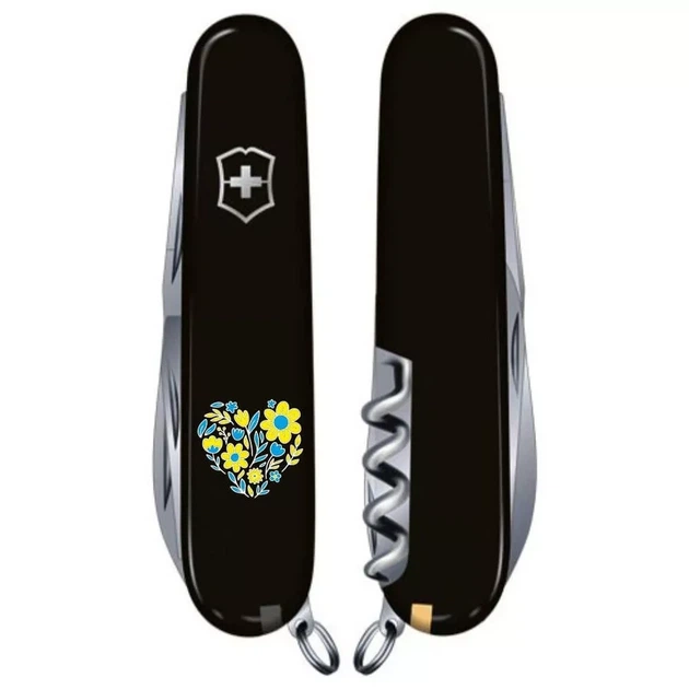 Складаний ніж Victorinox Spartan для активного відпочинку та дому з 12 функціями й елегантним дизайном - зображення 4