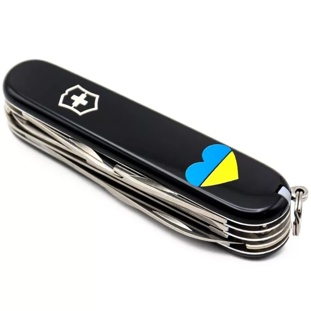 Складаний ніж Victorinox Huntsman багатофункціональний для активного відпочинку з 15 інструментами та дизайном - зображення 3
