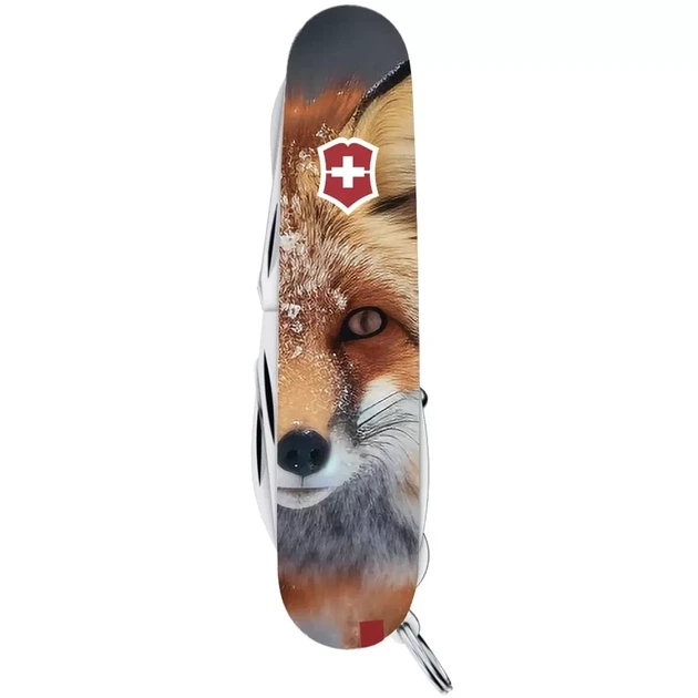Складаний ніж Victorinox Explorer Animal Лисиця багатофункціональний для туризму активного відпочинку - зображення 2