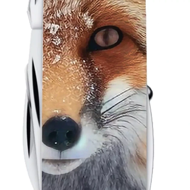 Складаний ніж Victorinox Explorer Animal Лисиця багатофункціональний для туризму активного відпочинку - зображення 4