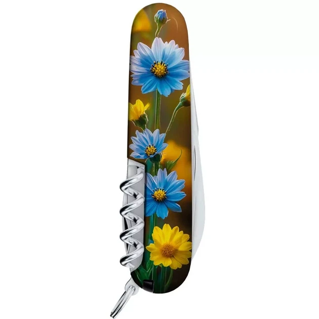 Складаний ніж Victorinox Spartan багатофункціональний для активного відпочинку та колекції 13 функцій Золота пташка - зображення 3