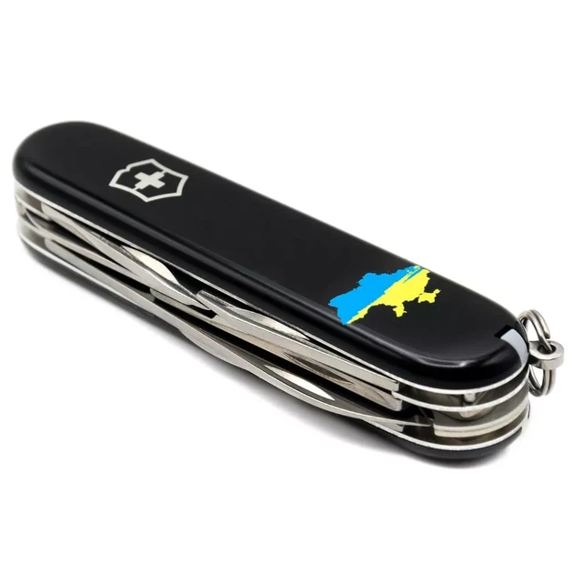 Складаний ніж Victorinox Climber багатофункціональний для туристів і альпіністів з 14 функціями - Фото 2 Складаний ніж Victorinox Climber багатофункціональний для туристів і альпіністів з 14 функціями - зображення 2
