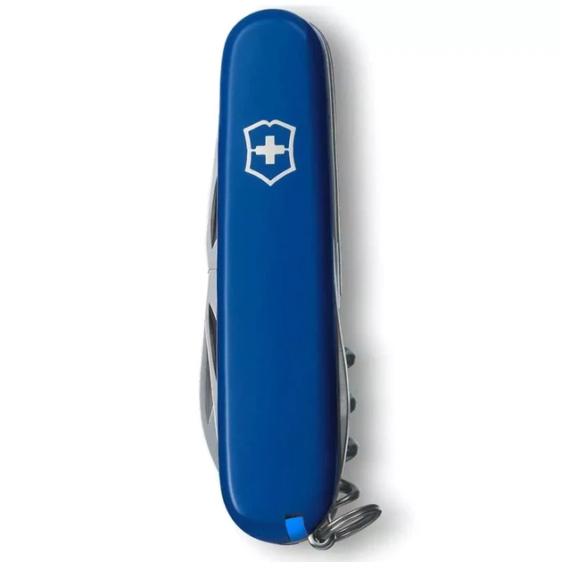 Складаний ніж Victorinox Spartan багатофункціональний для туристів і активного відпочинку синьо-жовтий - зображення 3