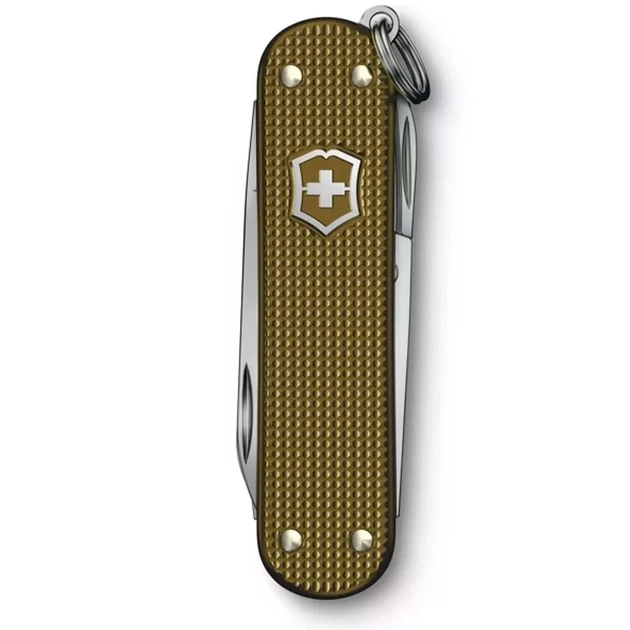 Складаний ніж Victorinox Classic SD Terra Brown 58 мм 5 функцій для активного відпочинку та повсякденного - зображення 2