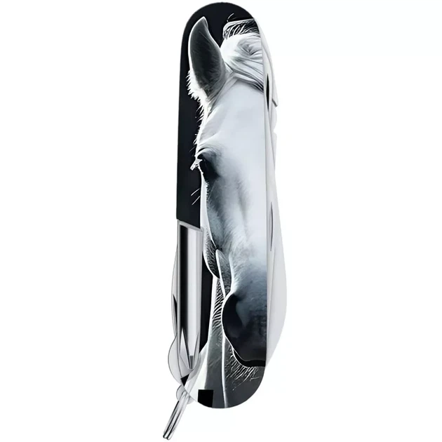 Складаний ніж Victorinox Super Tinker Animal 15 функцій для активного відпочинку з дизайном коня - зображення 3